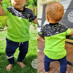 Schnittmuster Basicshirt Alpha Gr. 74 bis 152 - Sewando