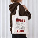 Plotterdatei SVG – Tired Nurse Club | Krankenschwester