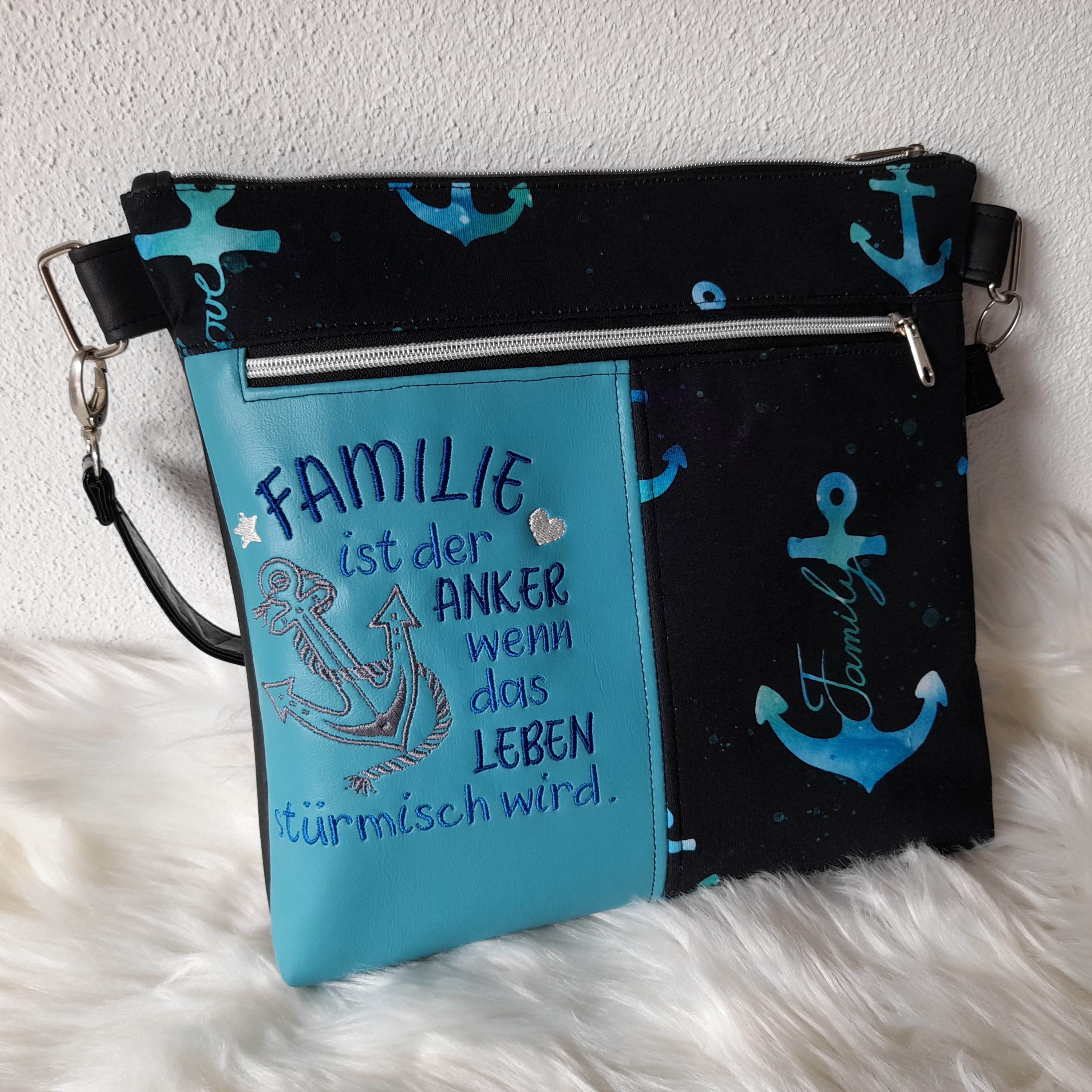 Schnittmuster Handtasche / Umhängetasche Zippie Elegant - Sewando