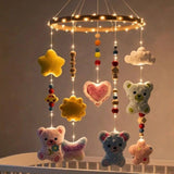 Stickdatei Mobile Baby Teddy Bruno und Bruni Set 26120