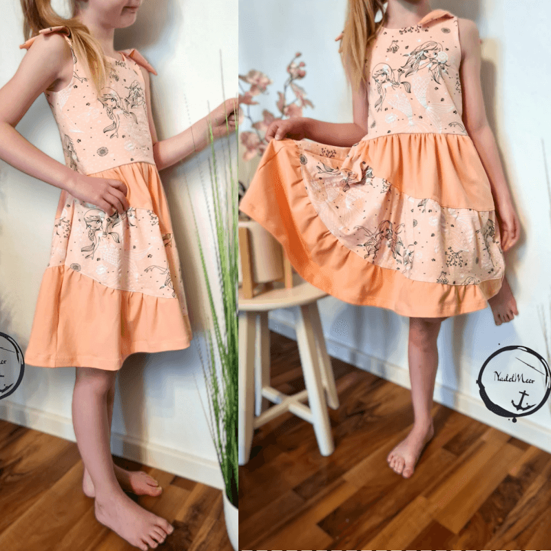 Schnittmuster Kleid Alilly Gr. 80 bis 152 - Sewando