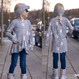 Schnittmuster Pullover/ Kleid Applepie Gr. 80 bis 152 - Sewando