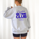 Digitale Plotterdatei „Creative Me Time Club“ für kreative Auszeiten. Enthält SVG, DXF & PNG. Ideal für Shirts, Hoodies & DIY-Projekte. Sofort-Download nach dem Kauf.