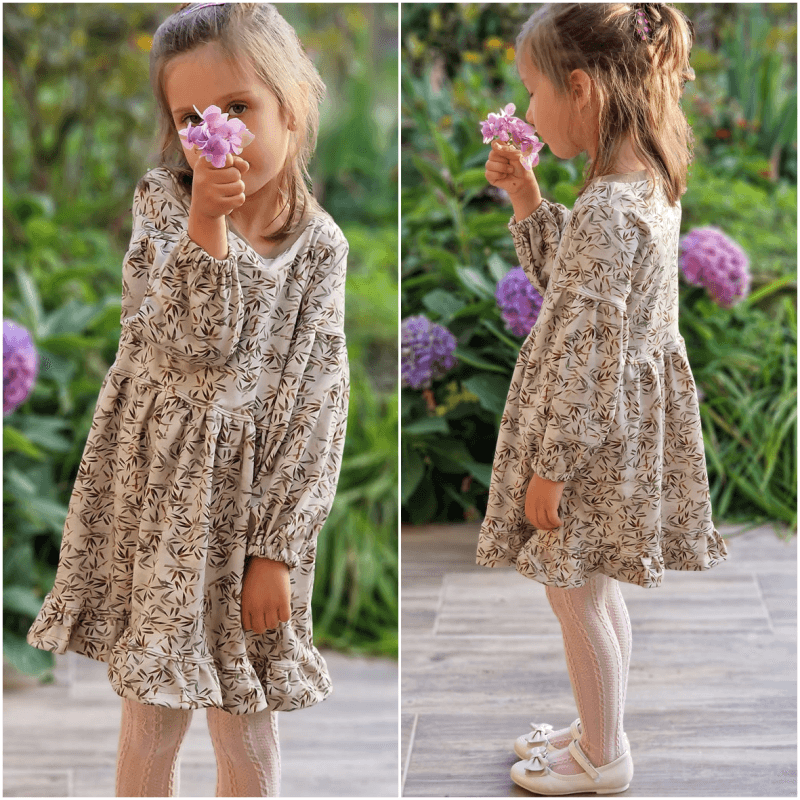 Schnittmuster Annie Tunika/Kurzkleid Gr. 80 bis 152 - Sewando