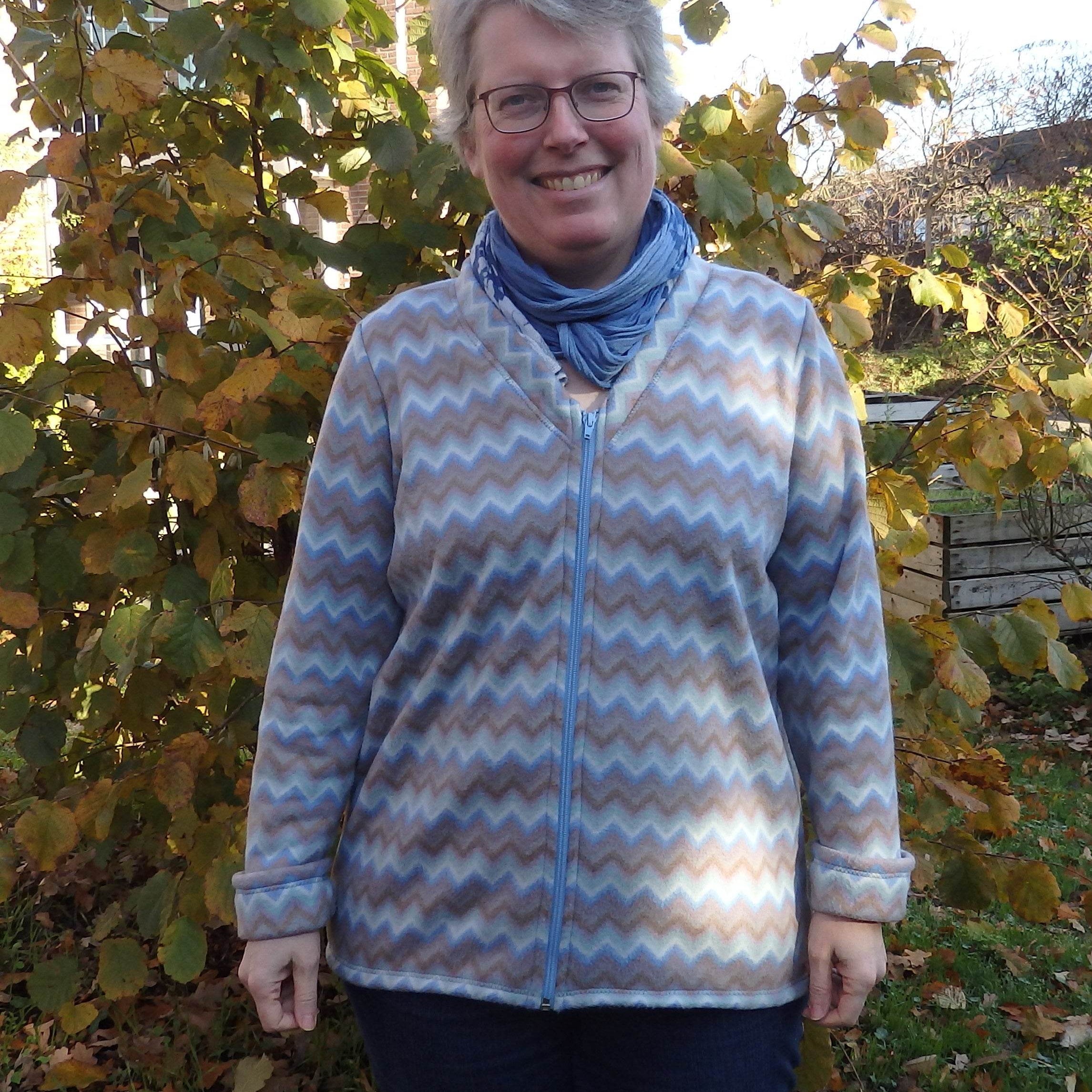 Basic-Pulli 'V-NECK' Schnittmuster+Nähanleitung Gr. 44 - 58 | BU 103-141 : - Sewando