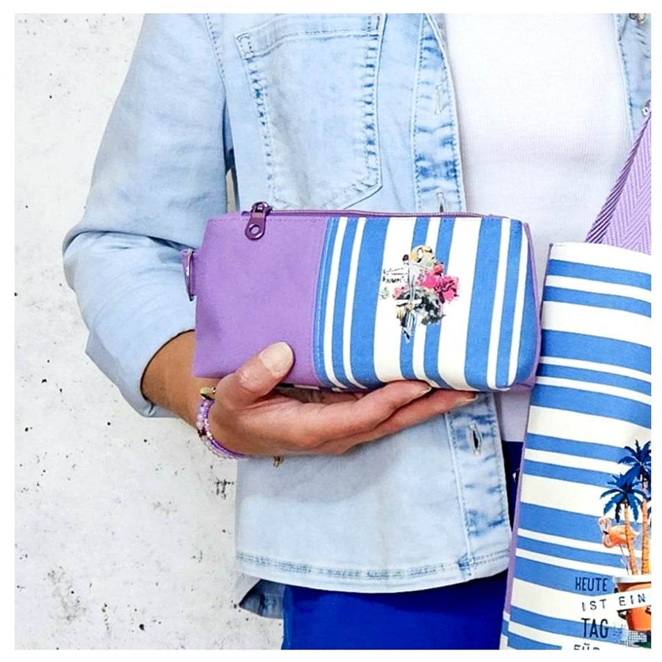 ohNellini Mini-Midi-Big * Taschen - Schnittmuster - eBook * 3 Größen * Kosmetik-Schmink-Täschchen - Sewando