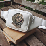 Stickdatei Applikation Golden Doodle "Chooper"- realistisch - FÜR HELLE & DUNKLE STOFFE
