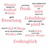 Digiset Dahlie Plotten, Sublimation, Drucken - Sewando