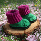 Häkelanleitung für Baby/Kinderboots ,,Schlurpsi"