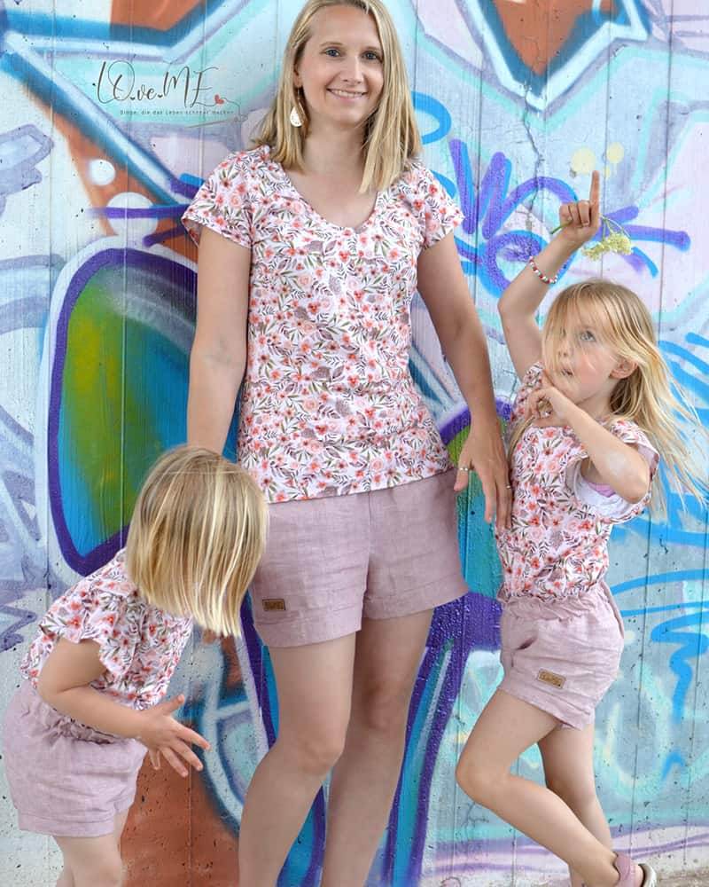 Schnittmuster Cutie Shirt 32-50 [Digital] - Sewando