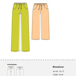 Schnittmuster Damen Hose Lune Gr. 34-54 A4-/ Großformat-Datei - Sewando