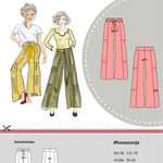 Schnittmuster Damen Hose Sonja Gr. 34-54 + Video - Sewando