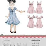Schnittmuster Kinder Kleid Mailisa minni Gr. 80-140 - Sewando