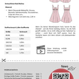 Schnittmuster Kinder Kleid Mailisa minni Gr. 80-140 - Sewando