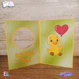 Plotterdatei Entenküken Knutschi Sublimation, Digistamp, Digipaper ! - Sewando