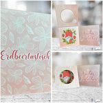 Plotterdatei Erdbeer Wichtel Hugo Sublimation, Digistamp, Digipaper ! - Sewando
