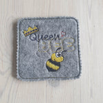 Stickdatei - Set Untersetzer BEE - Sewando