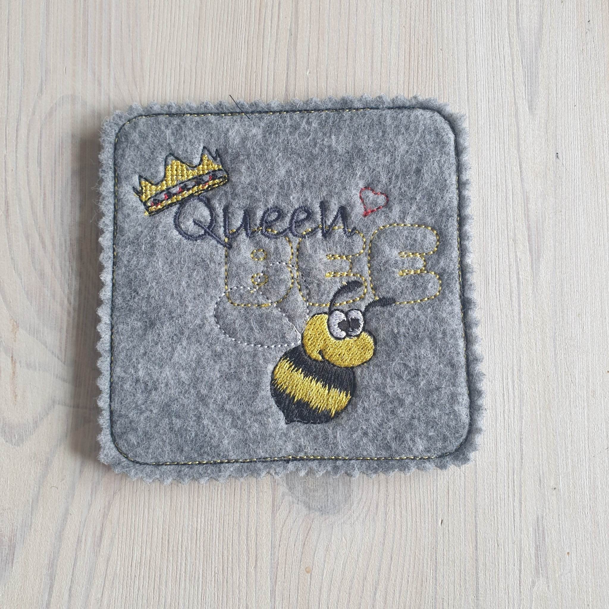 Stickdatei - Set Untersetzer BEE - Sewando