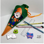 Digistamp Schul Wichtel Lina und Linus Sublimation, Plotterdatei, Digipaper ! - Sewando