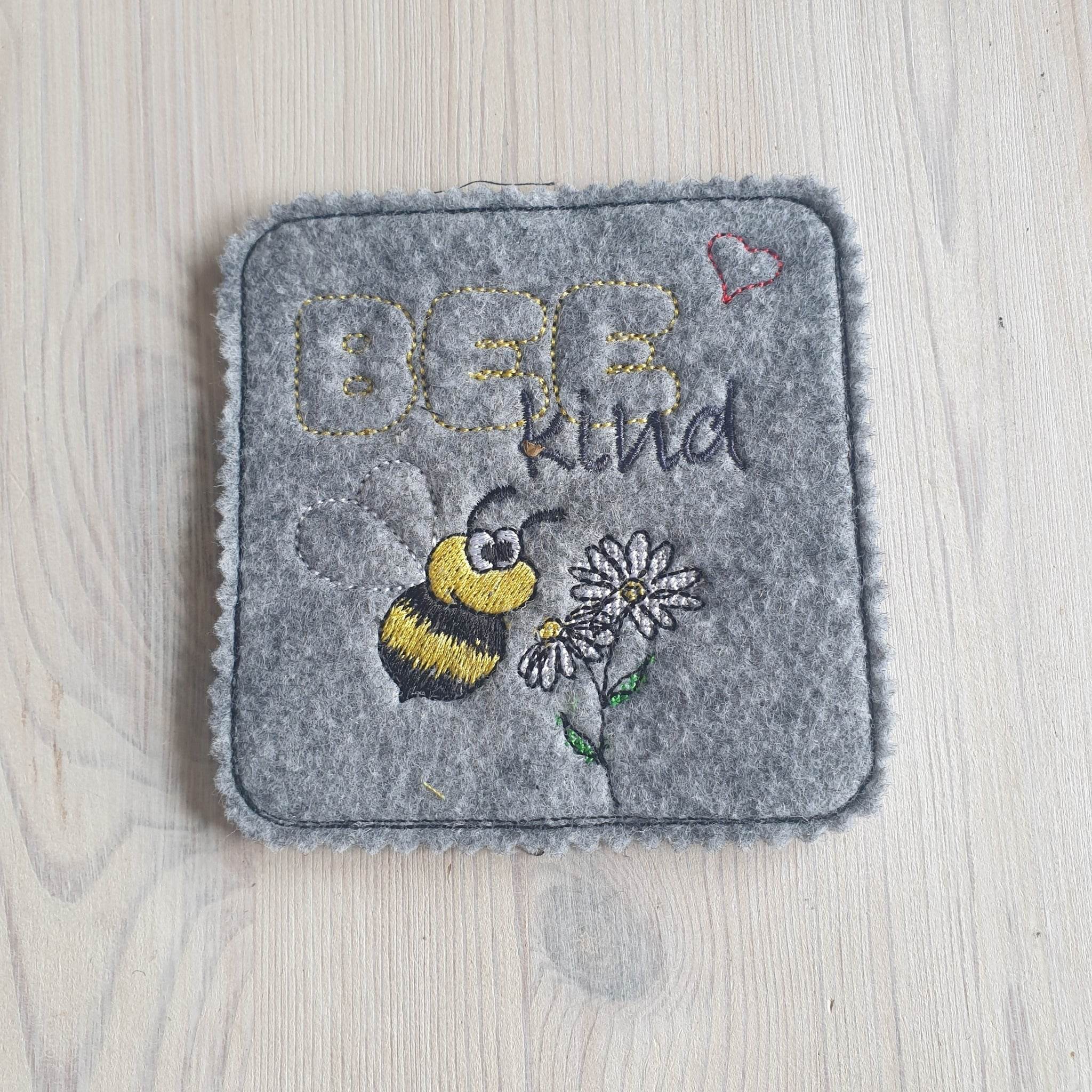 Stickdatei - Set Untersetzer BEE - Sewando