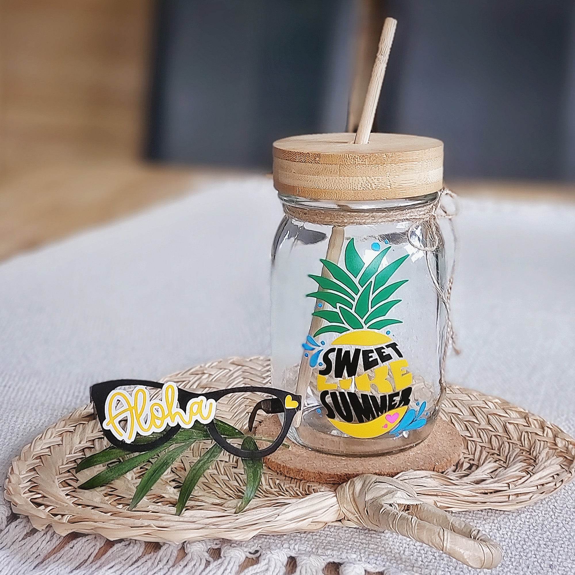 Plotterdatei Sweet Pineapple Annanas - Sewando