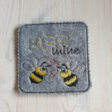 Stickdatei - Set Untersetzer BEE - Sewando