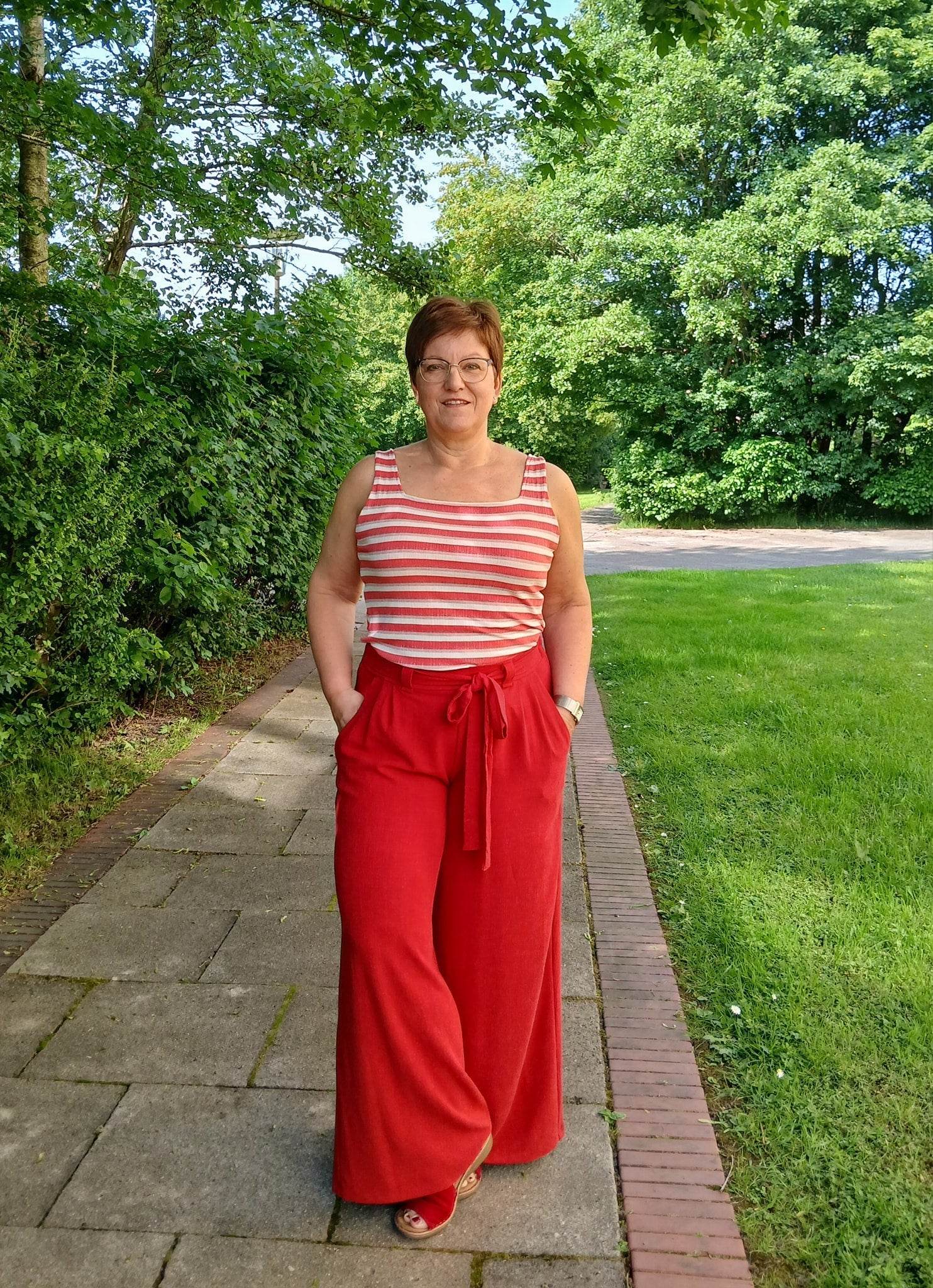 Schnittmuster Damen Hose ERICE Gr. 32-56 Culotte, Shorts - Sewando