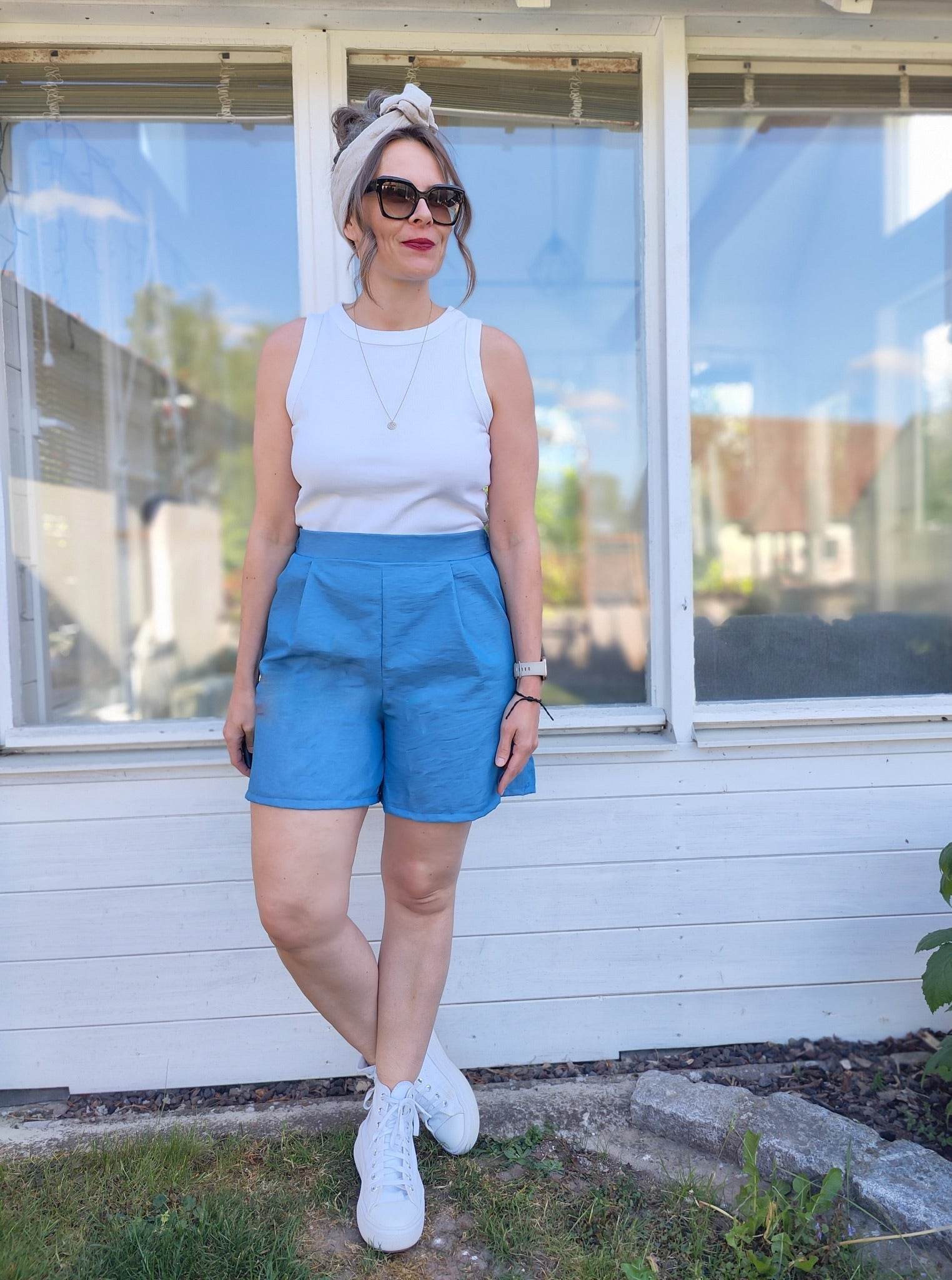 Schnittmuster Damen Hose ERICE Gr. 32-56 Culotte, Shorts - Sewando
