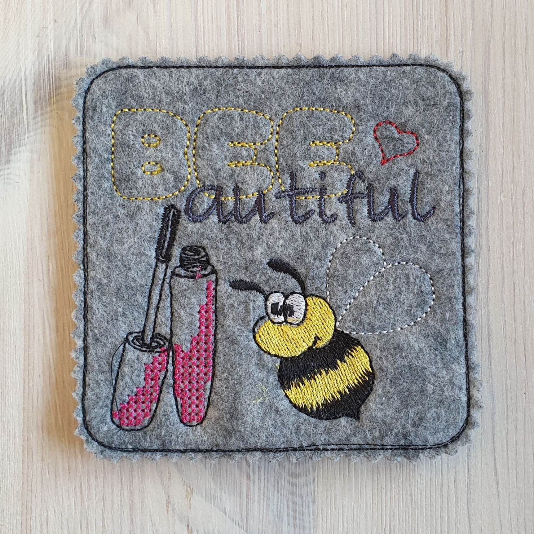 Stickdatei - Set Untersetzer BEE - Sewando