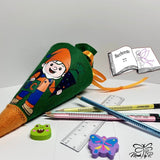 Digistamp Schul Wichtel Lina und Linus Sublimation, Plotterdatei, Digipaper ! - Sewando