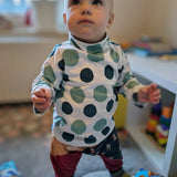 Schnittmuster Rollkragenpullover Winterkind Gr. 86-164 3 Weiten je Größe