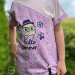 Kombipaket Schnittmuster Main PiniShirt Gr. 80-164 + 2 Plotterdateien Kawai Muscheln & Hallo Sommer - Sewando