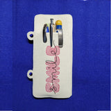 Stickdatei-Set "Statement-Stiftecover" 12 Dateien