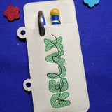Stickdatei-Set "Statement-Stiftecover" 12 Dateien