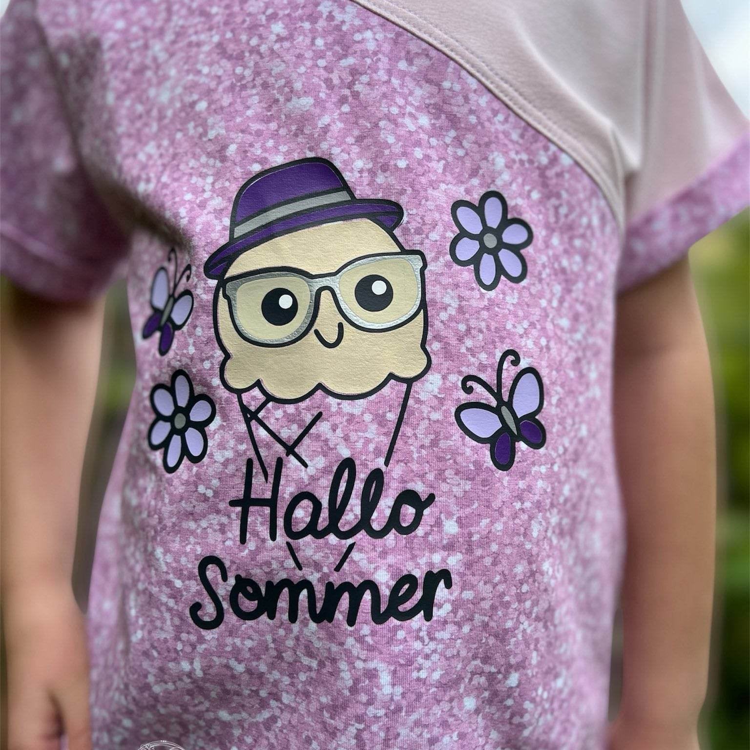 Plotter und Laserdatei, Hallo Sommer. SVG und PNG, für Folie und gravieren - Sewando