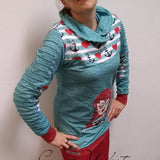 Damen Sweatshirt "Griselda" - Gr 32-60 - Ebook und Nähanleitung
