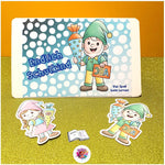 Digistamp Schul Wichtel Lina und Linus Sublimation, Plotterdatei, Digipaper ! - Sewando