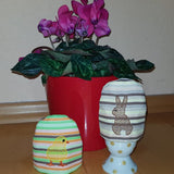 Stickdatei 8 Eierwärmer "Herz & Hase" zzgl. Ostermotive