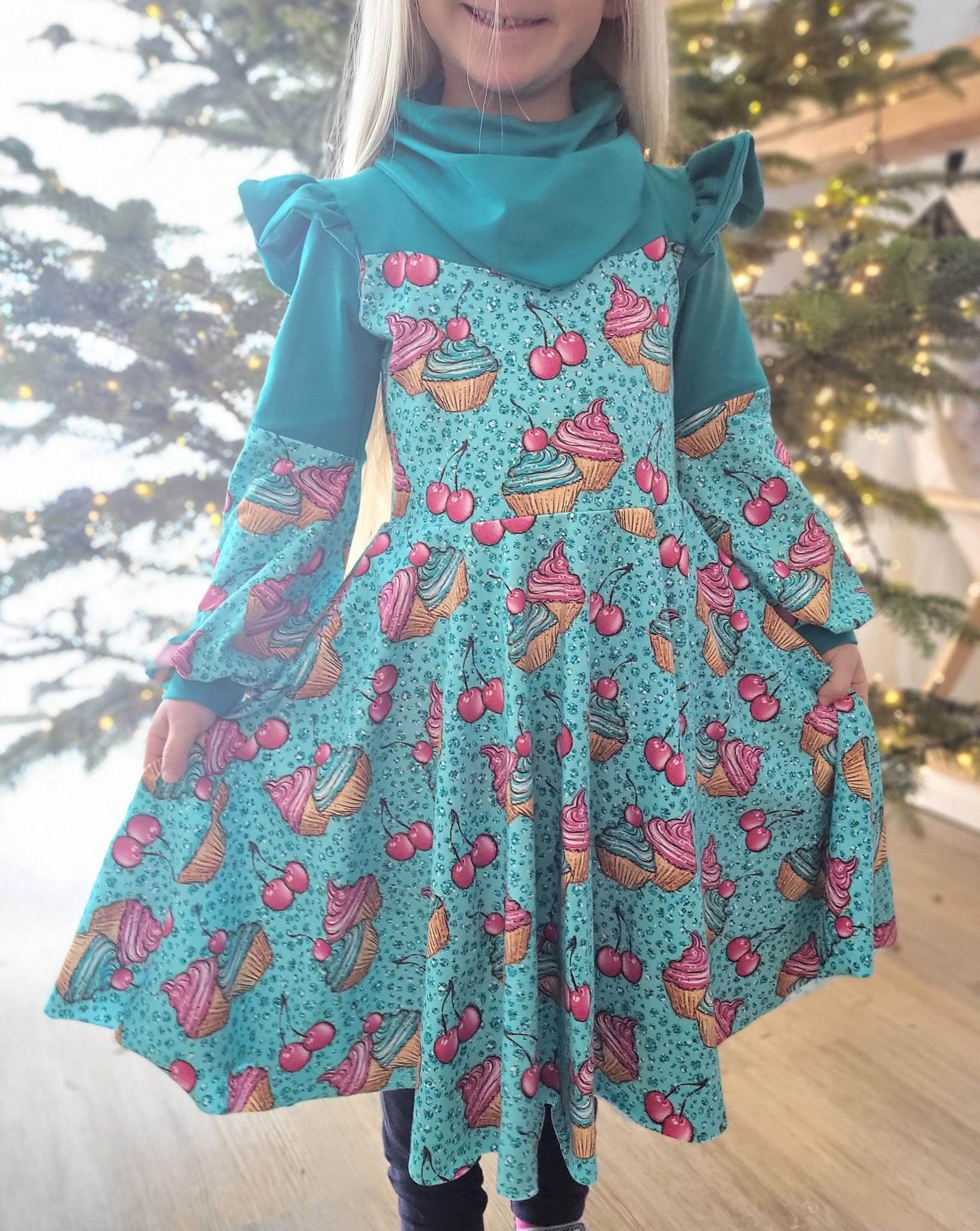 Schnittmuster Kleid Alianda Gr. 80 bis 152 - Sewando