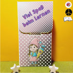 Digistamp Schul Wichtel Lina und Linus Sublimation, Plotterdatei, Digipaper ! - Sewando