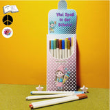 Digistamp Schul Wichtel Lina und Linus Sublimation, Plotterdatei, Digipaper ! - Sewando