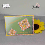 Digistamp Sonnenblumen Wichtel Gerda Sublimation, Plotterdatei, Digipaper ! - Sewando