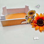 Plotterdatei Sonnenblumen Wichtel Gerda Sublimation, Digistamp, Digipaper ! - Sewando