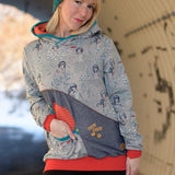 Ebook "Hoody Nina" Adult  XS – XL Schnittmuster Unisex