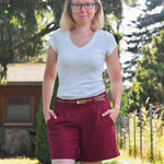Schnittmuster Damen Hose ERICE Gr. 32-56 Culotte, Shorts - Sewando