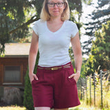 Schnittmuster Damen Hose ERICE Gr. 32-56 Culotte, Shorts - Sewando