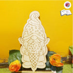 Digistamp Eiscreme Wichtel Bertie Sublimation, Plotterdatei, Digipaper - Sewando