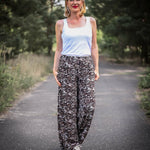 BUNDLE Schnittmuster Top LENOLA Gr. 34-54 + Hose ERICE Gr. 32-56 - Sewando