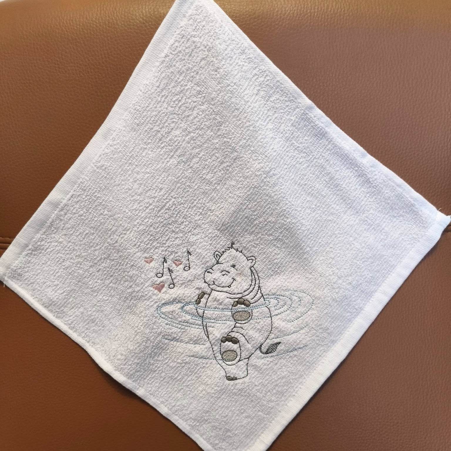 Stickdatei - Tanzendes Flusspferd - Sewando