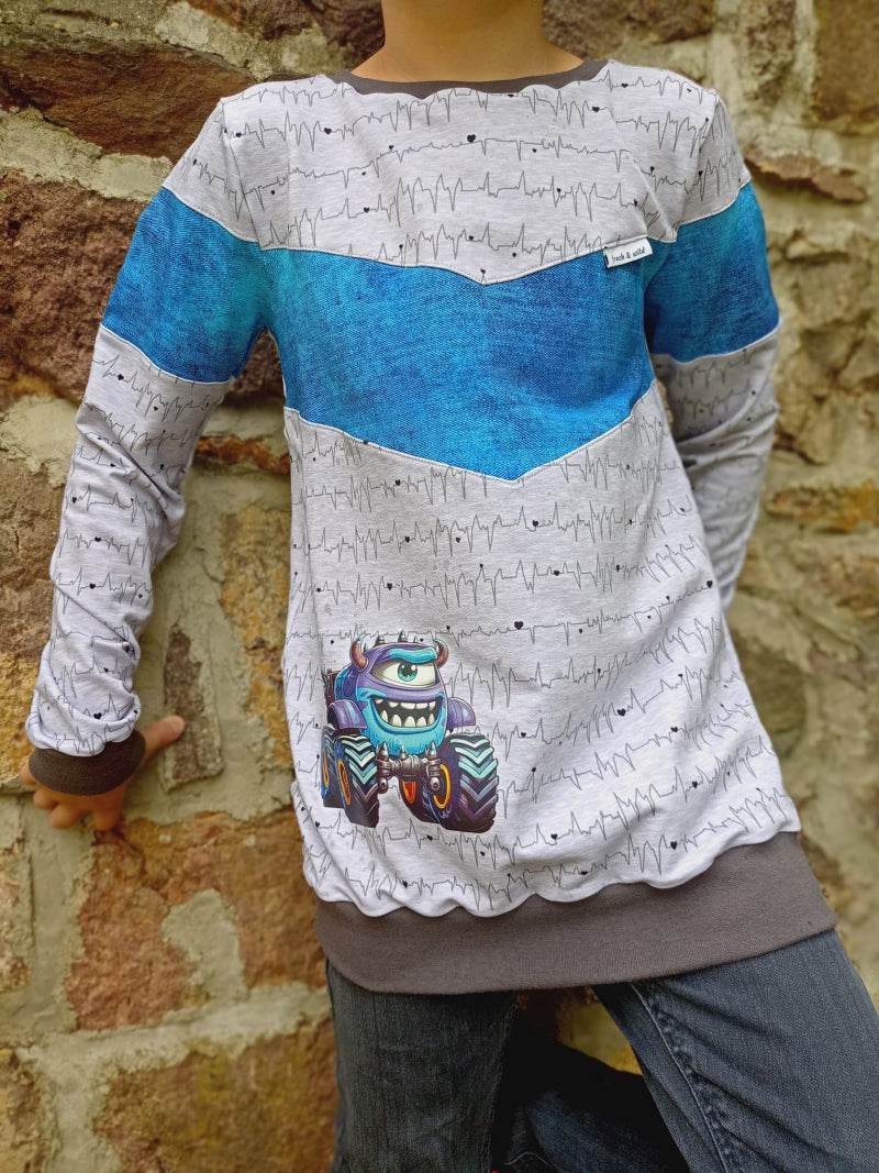 Schnittmuster Arrow Shirt Gr. 80 bis 152 - Sewando